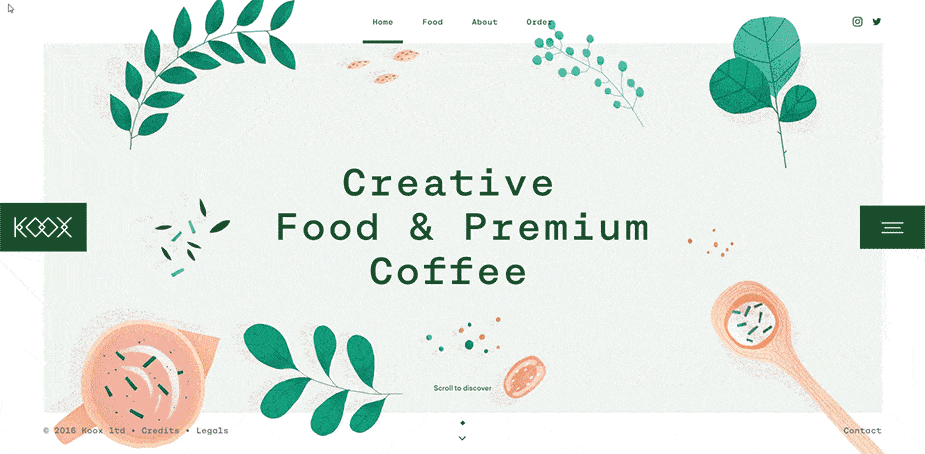 Animation in web design trends
