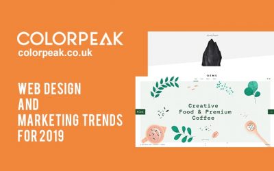 Web design and Marketing trends for 2019