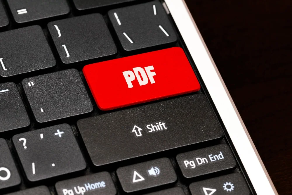 PDFLiner button on keyboard