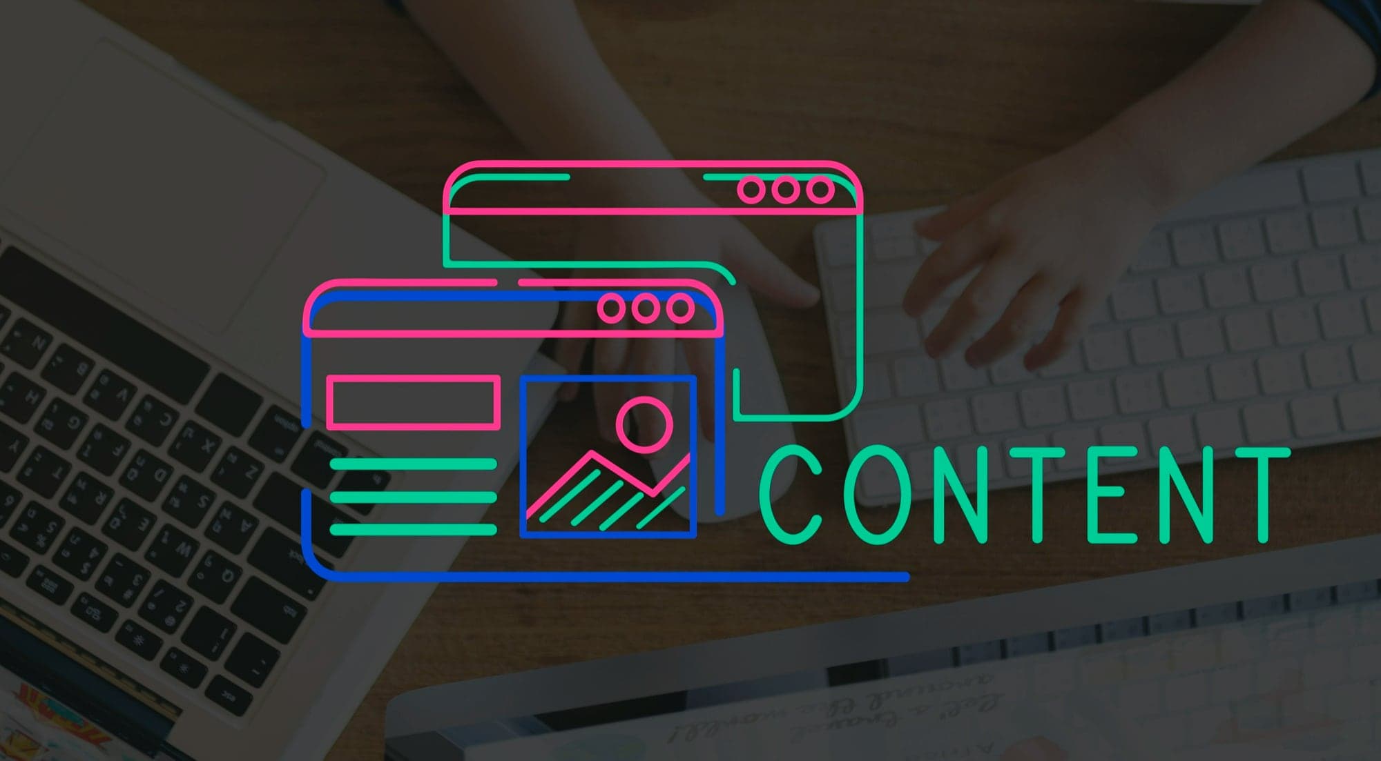 designing and developing a website with content